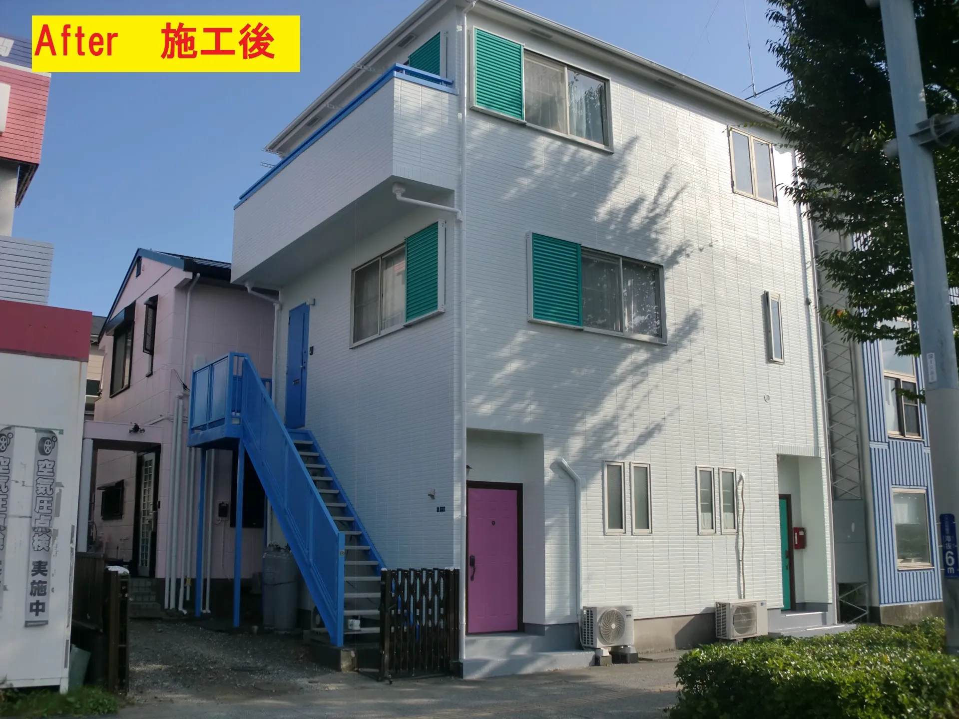 【平塚市】T邸（2棟）の外壁改修をしました